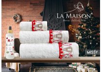 Подарочный набор полотенец La Maison с парфюмом - Missy (Turkey), 3 штуки
